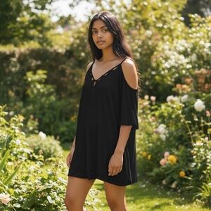 NEW FP Beach Caroline Dress in Black size medium